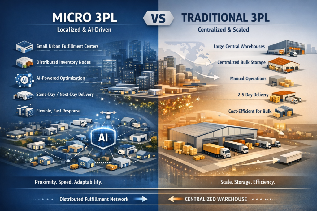 Micro 3PL Vs Traditional 3PL
